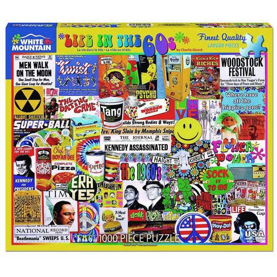 Life in the 60s 1000 Piece Puzzle