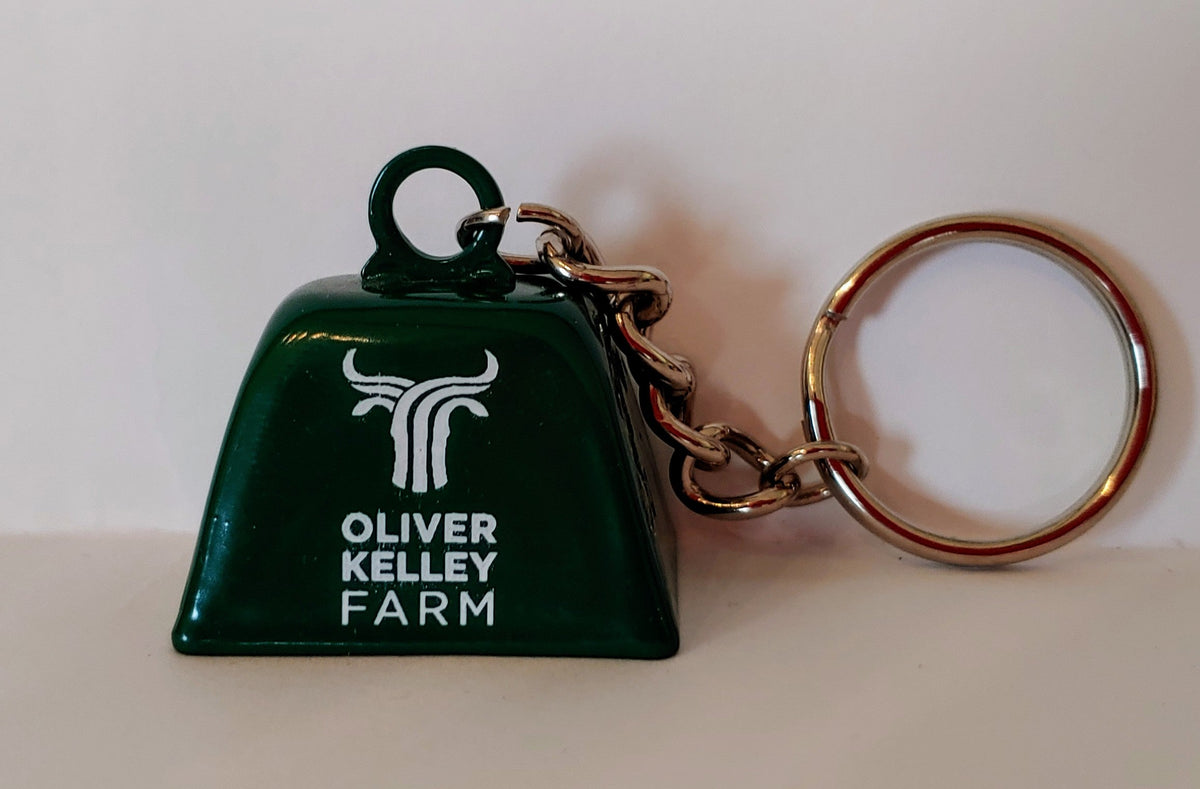 Kelley Farm Cowbell and Key Chain