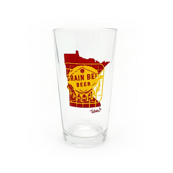 MN Grain Belt Pint Glass