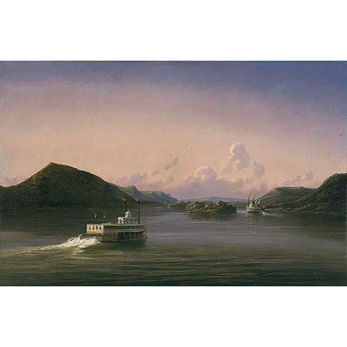 View on the Mississippi River, 1857