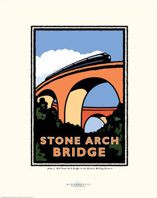 Stone Arch Bridge Print