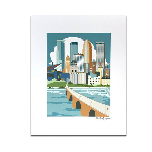 Minneapolis Riverfront Print