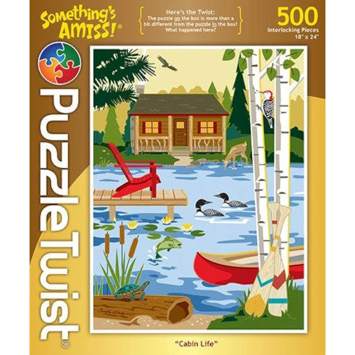 Cabin Life 500 Piece Puzzle