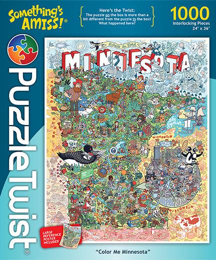 Puzzle Twist - Color Me Minnesota