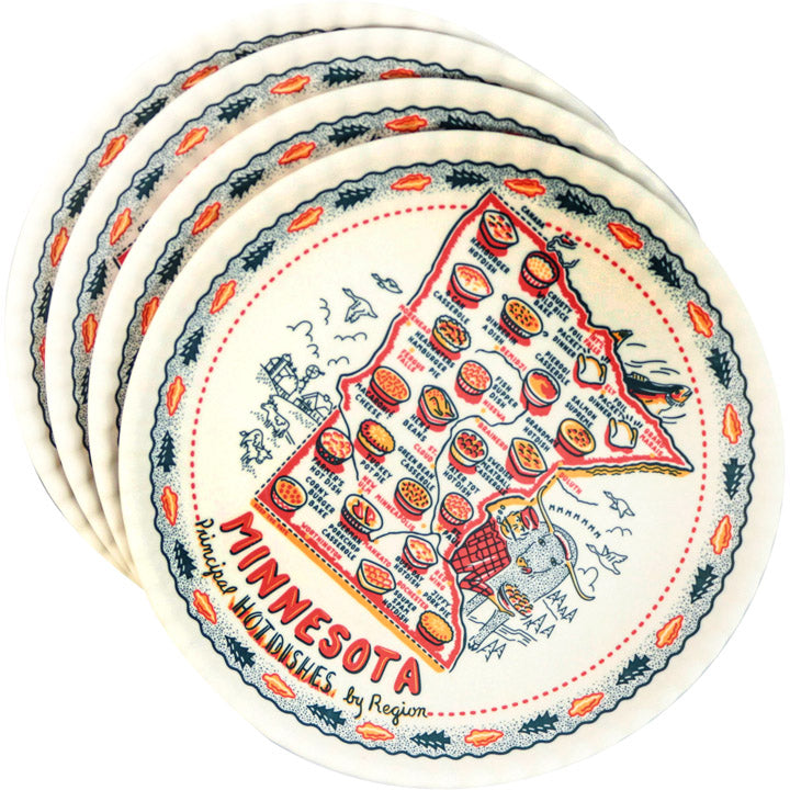 Minnesota Hot Dish Plate Set