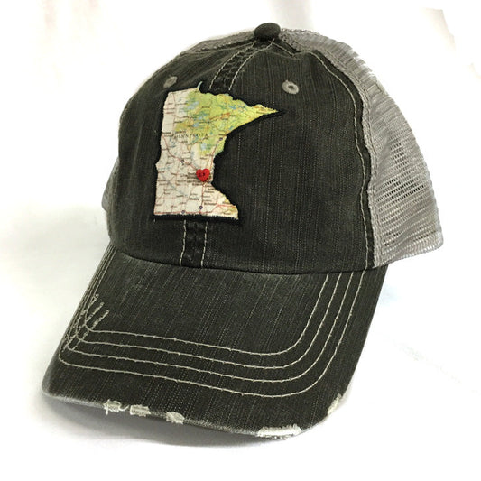 Minnesota Home State Trucker Hat