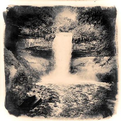 Cityscape Minneapolis Photo Tile Coaster