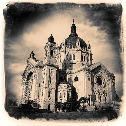 Cityscape St. Paul Photo Tile Coasters