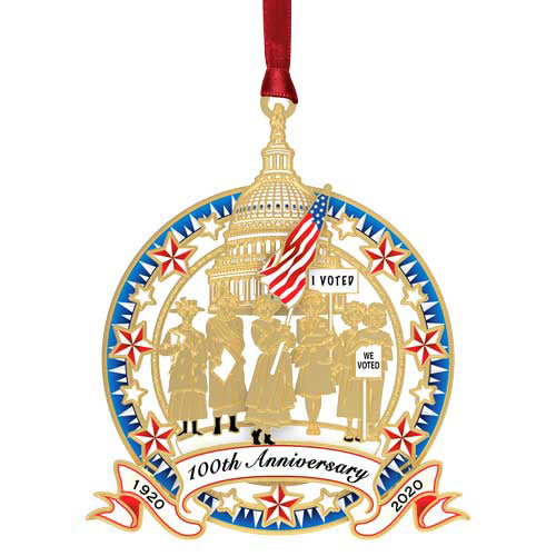 Women's Right to Vote 100th Anniversary Ornament