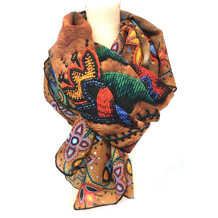 Woodland Wraparound Scarf