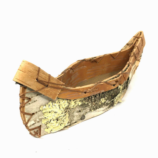 Birchbark Canoe Basket