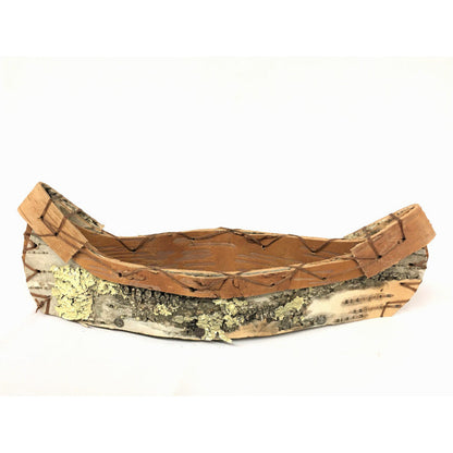 Birchbark Canoe Basket
