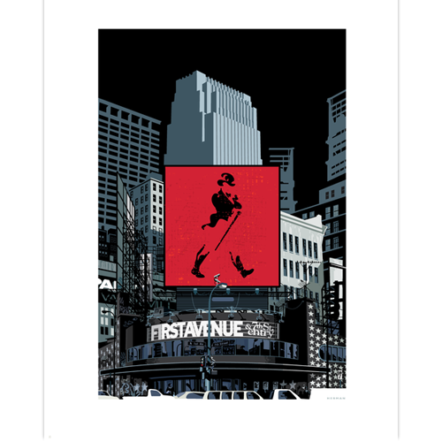 First Avenue "City Line" Print