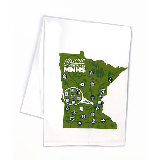 MNHS Historic Adventures Flour Sack Towel