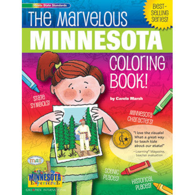 Marvelous Minnesota Coloring Book