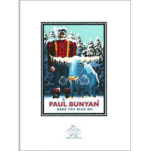 Paul Bunyan Winter Print
