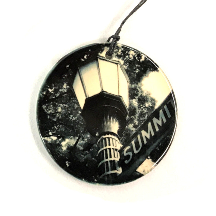 Cityscape Photo Tile Ornament