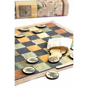 Wildlife Checkers Game