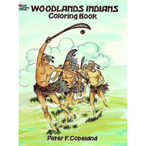 Woodlands Indians Coloring Book